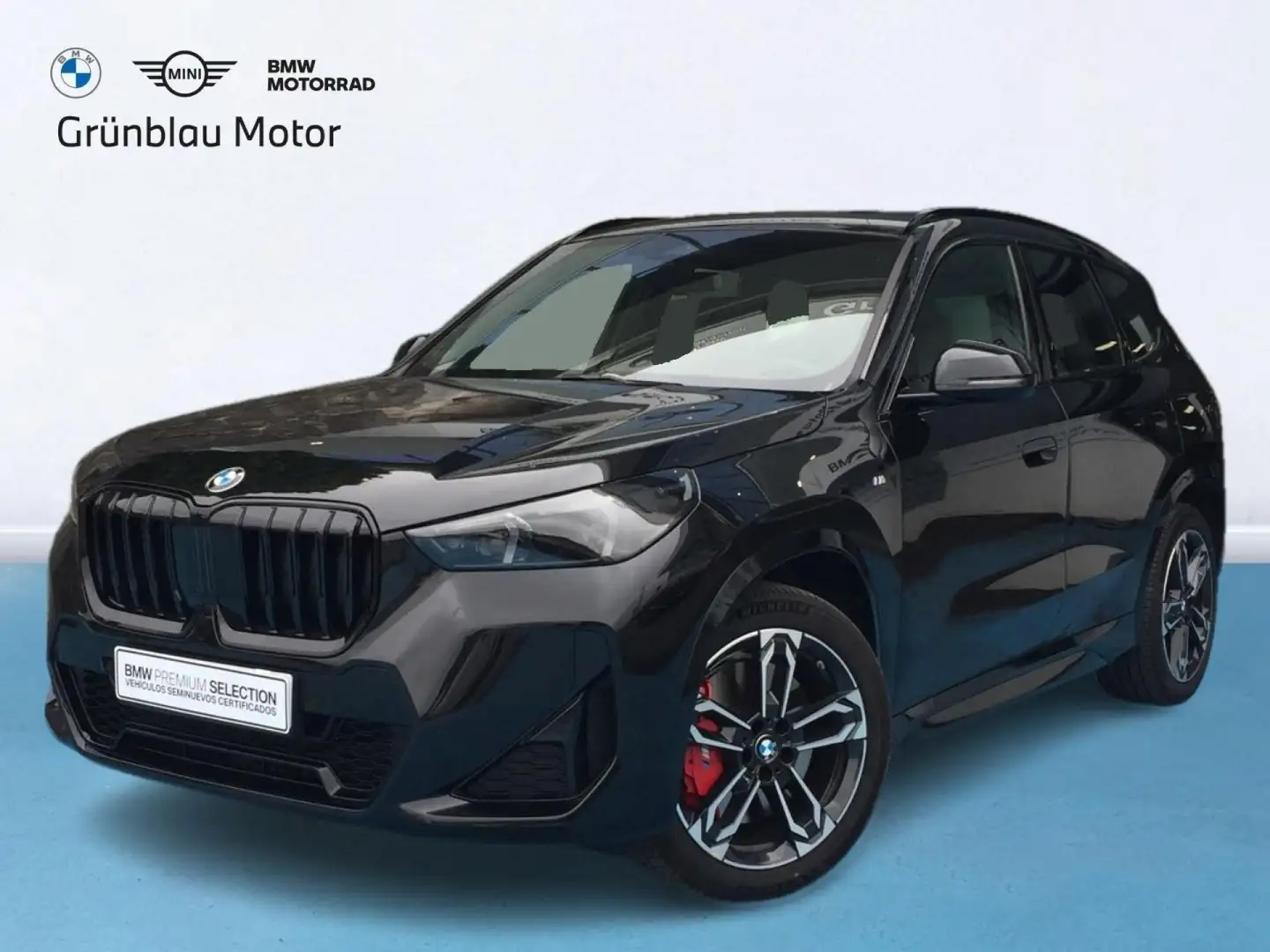 BMW X1 sDrive 18dA Noir - 1