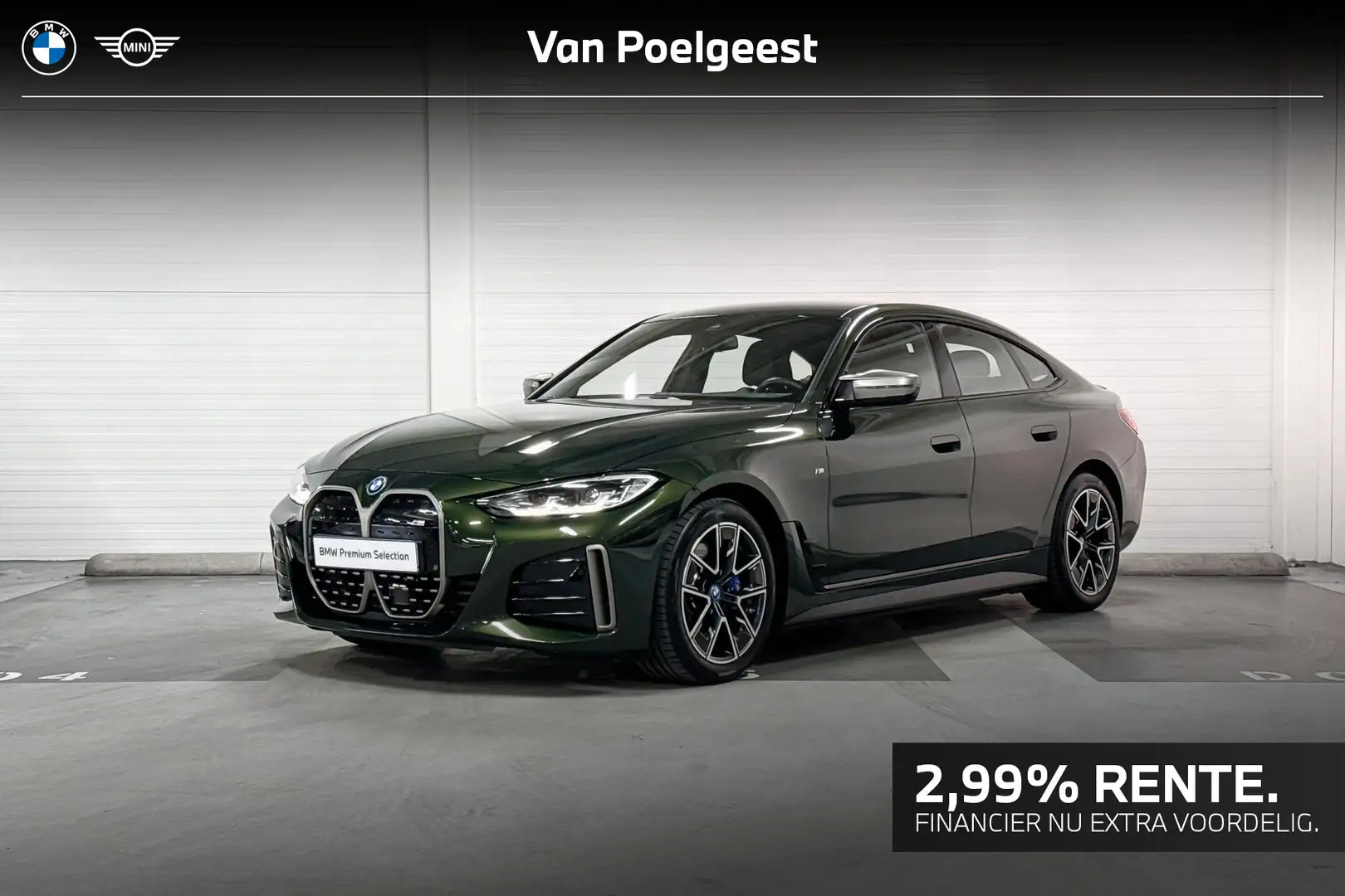 BMW i4 M50 84 kWh Groen - 1