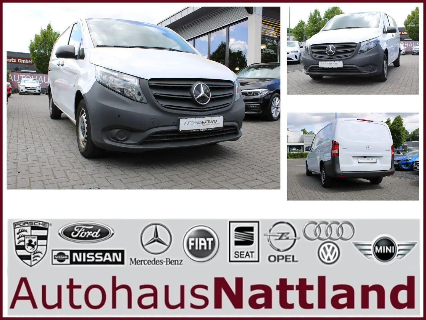 Mercedes-Benz Vito 114 CDI RWD lang 9G RFK Navi MBUX White - 1
