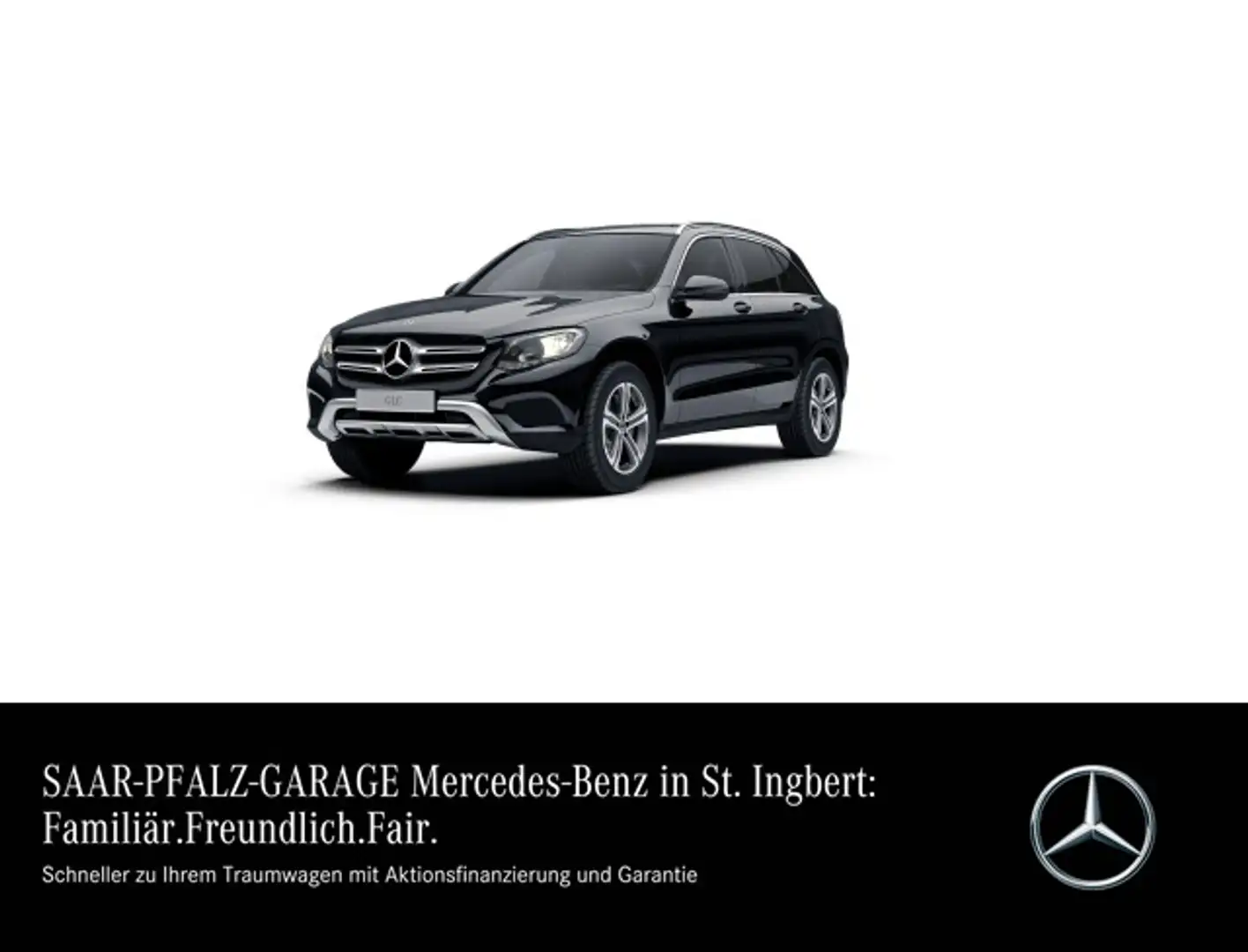 Mercedes-Benz GLC 250 GLC 250 4M STANDHZG*R-KAM*HUD*BURM*DAB*SHZ*NAVI* Noir - 1
