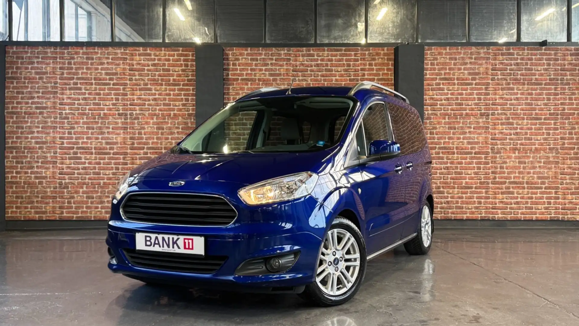 Ford Tourneo Courier 1.0 Titanium ZAHNRIEMEN-NEU*SHZ* Blau - 1