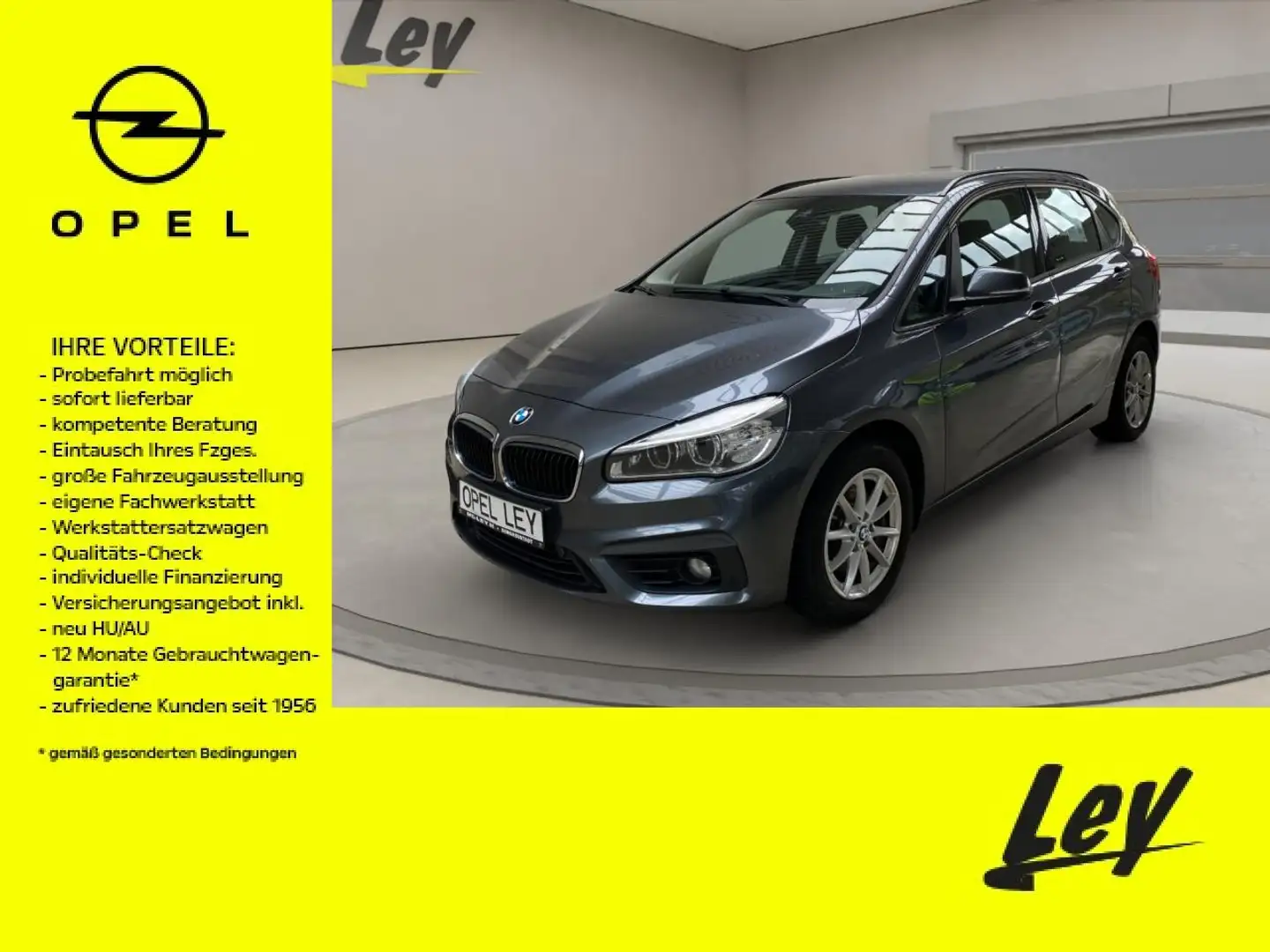 BMW 218 218 d Advantage Gris - 1