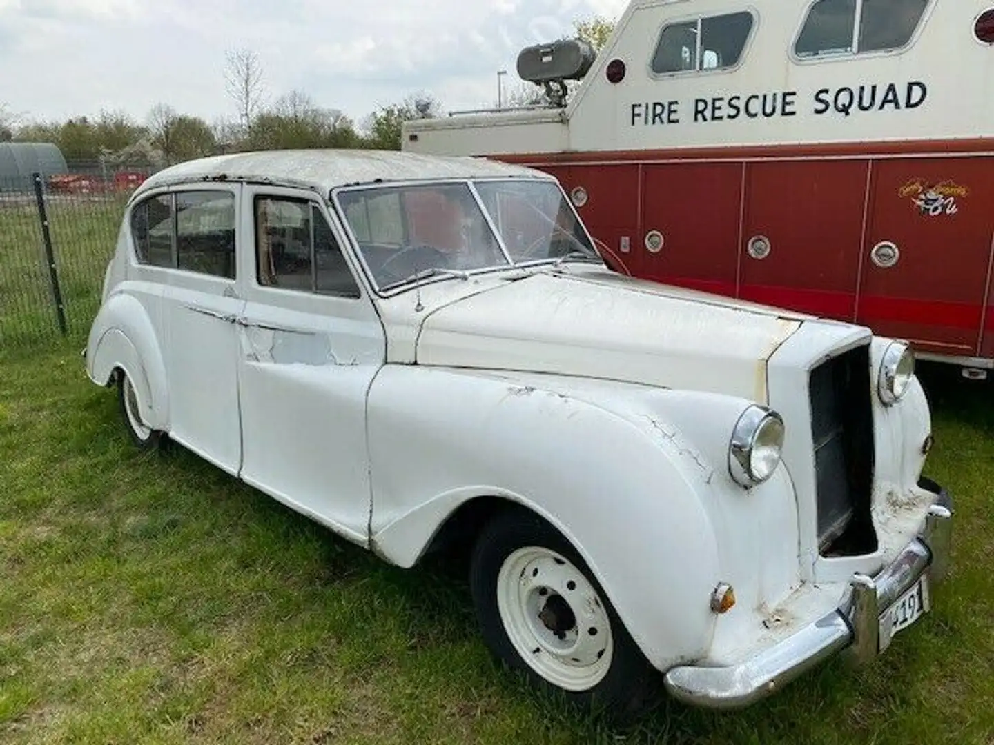 Austin Vanden Plas Princess/Restaurationsobjekt Weiß - 2
