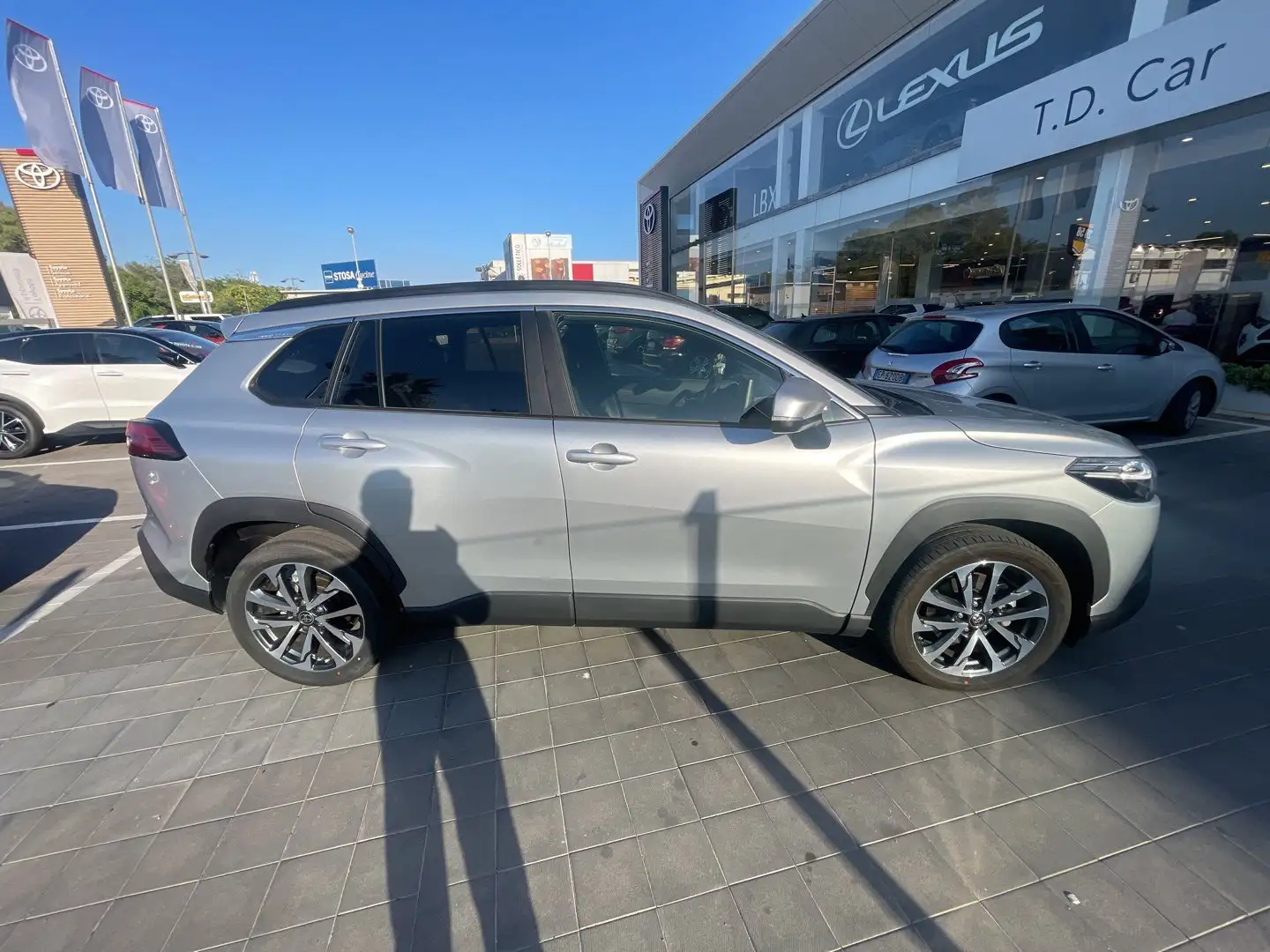 Toyota Corolla Cross Corolla Cross 2.0 Hybrid 197 CV E-CVT Lounge Grigio - 2