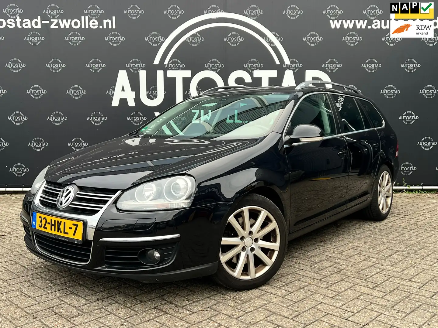 Volkswagen Golf Variant 2.0 TDI Highline NL-Auto/2e Eigenaar/NAP/Navi/Pano Negro - 1