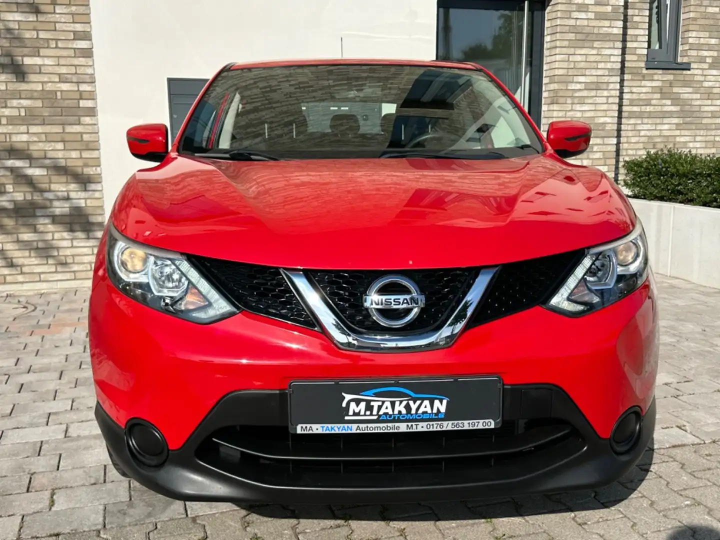 Nissan Qashqai Visia*1.Hand*88 tkm*TÜV-NEU* Rot - 2
