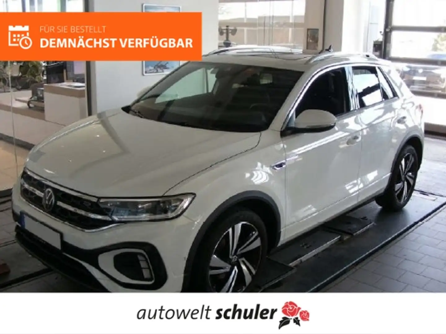 Volkswagen T-Roc 1,5 TSI DSG R-Line Pano Navi Kamera Weiß - 1