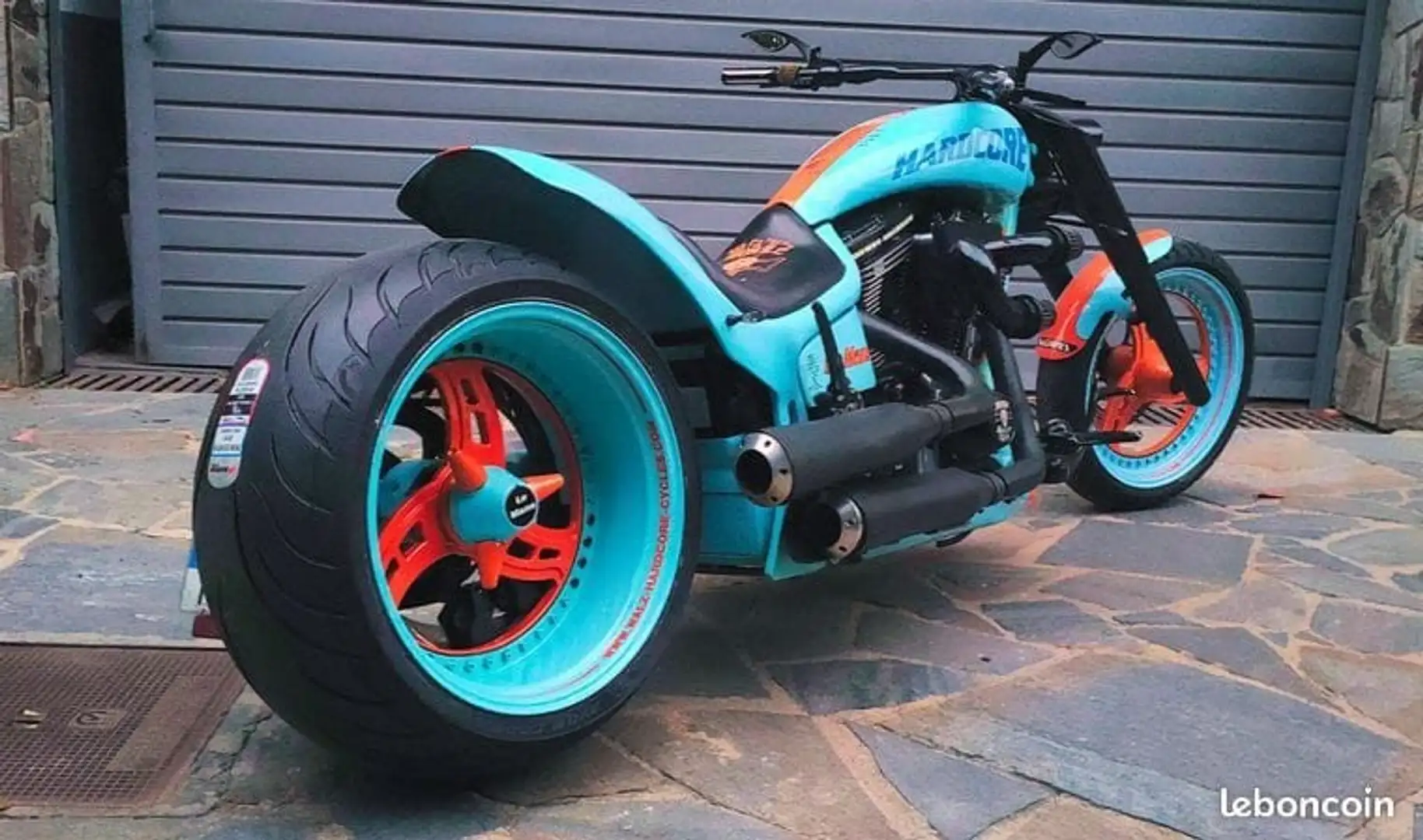 Harley-Davidson V-Rod Walz Hardcore Gulf Le Mans 04 Azul - 1