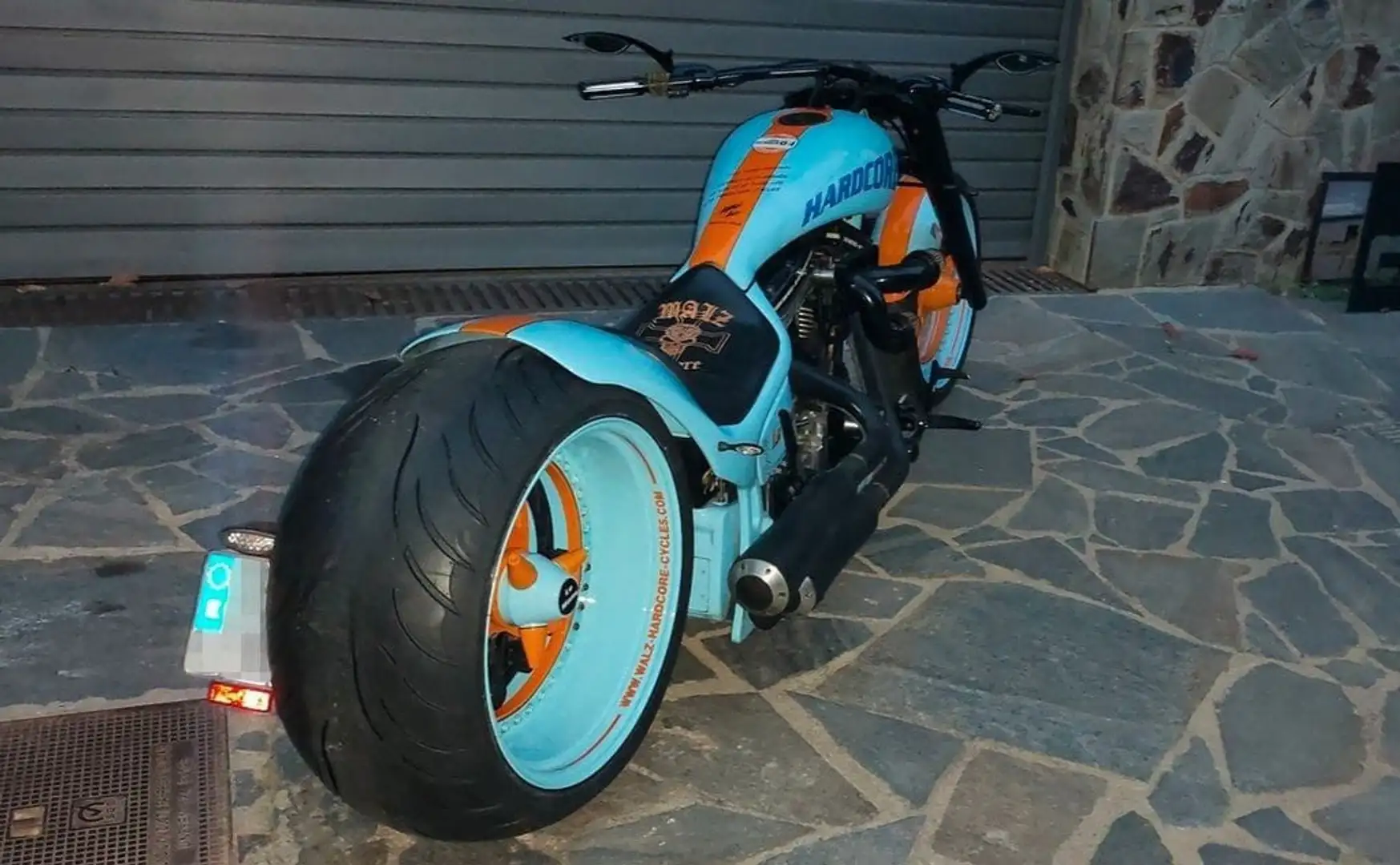 Harley-Davidson V-Rod Walz Hardcore Gulf Le Mans 04 Azul - 2