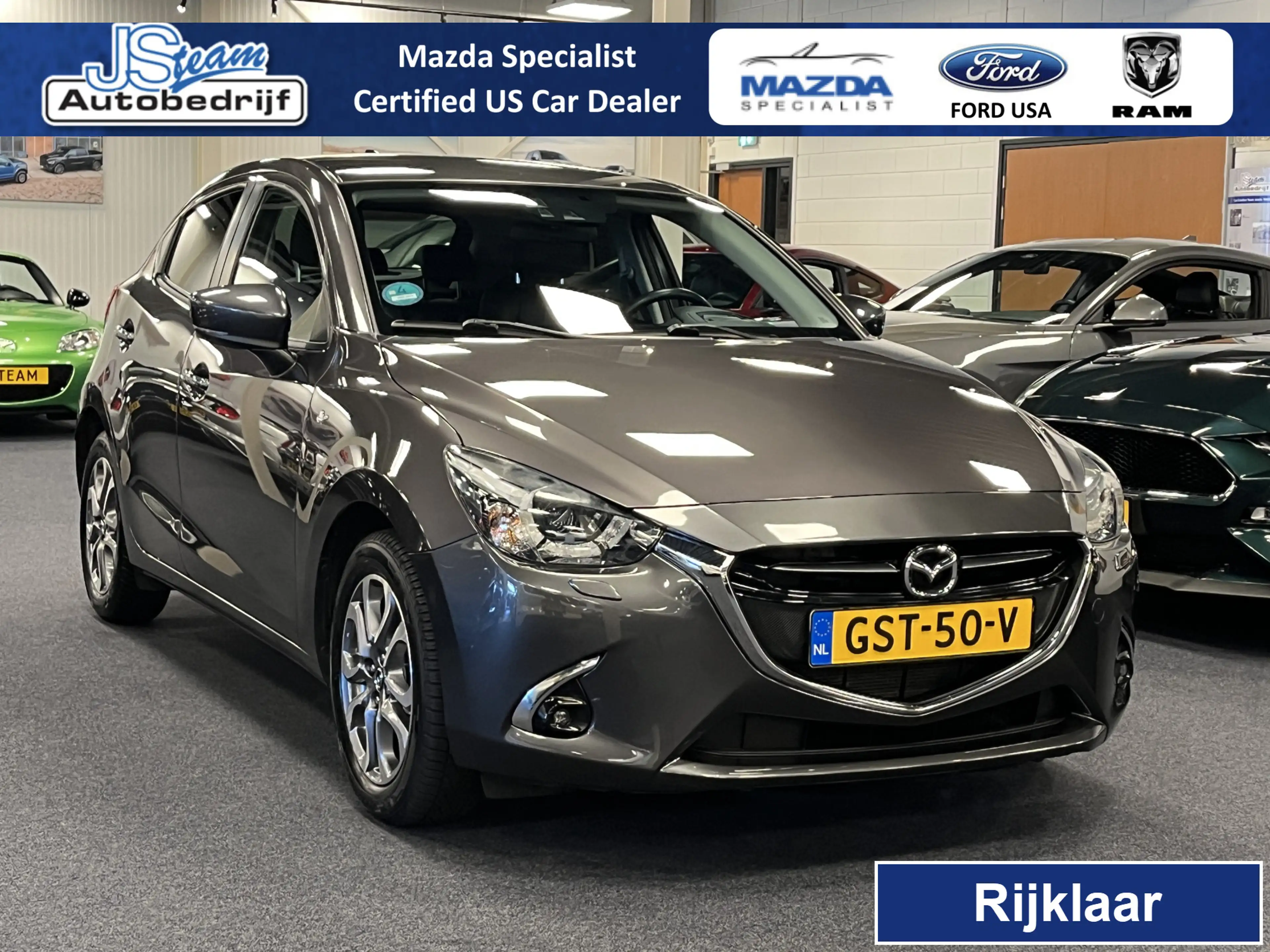 Mazda 2 1.5i SkyActiv-G GT-Luxury 115PK Leder Navi DAB+ Ca