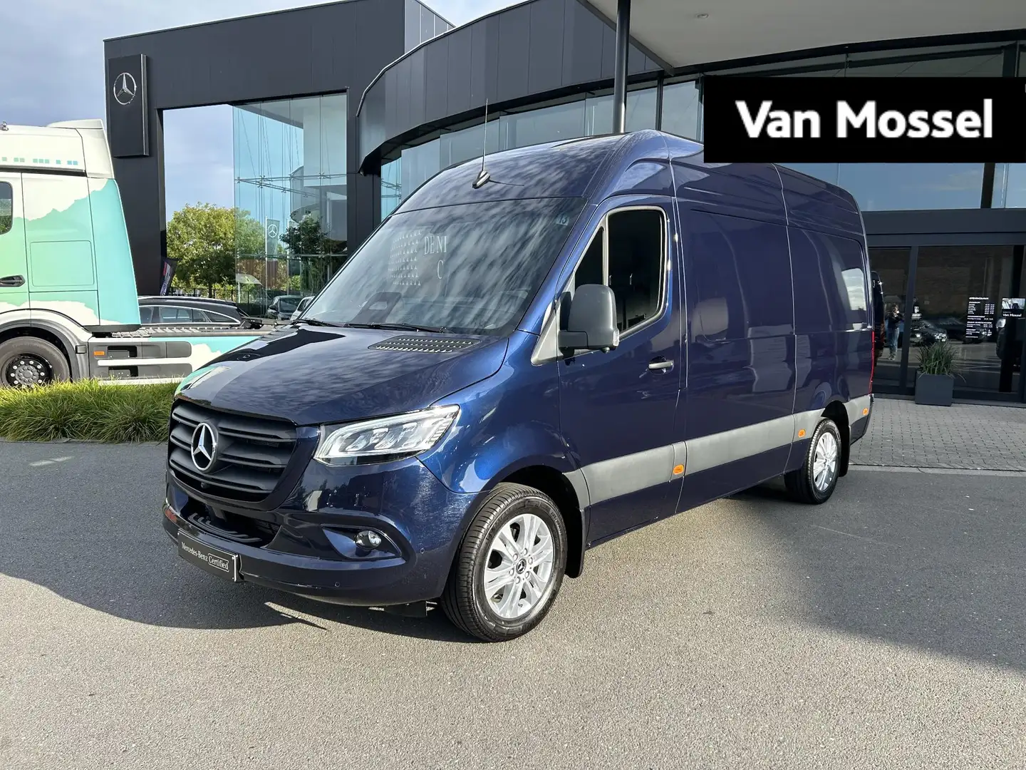 Mercedes-Benz Sprinter 319 CDI L2 3.5T TREKHAAK+CAMERA+SPOORASSISTENT+ Bleu - 1