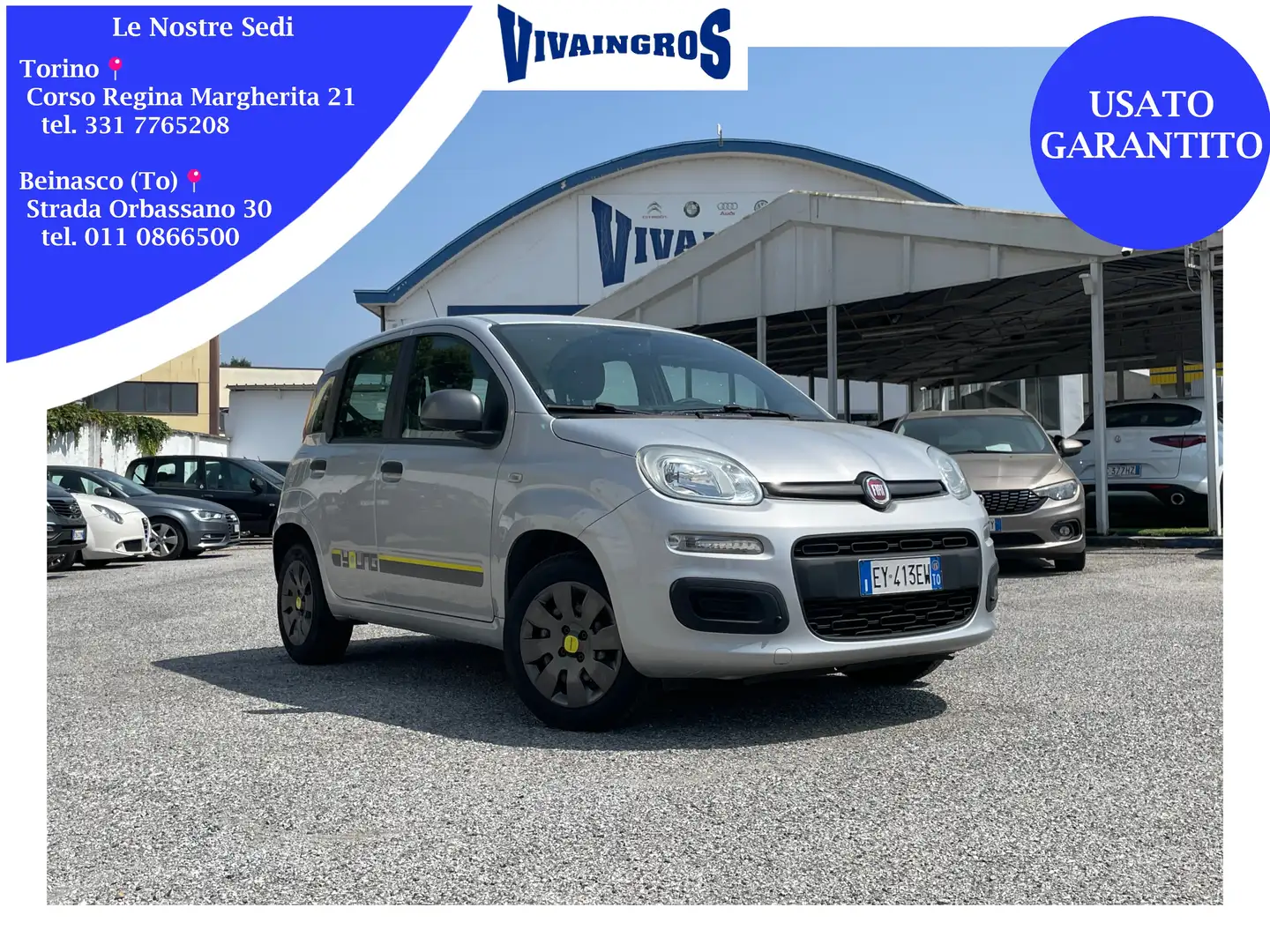 Fiat Panda 1.2 Young 69CV / IDEALE PER NEOPATENTATI Argento - 1