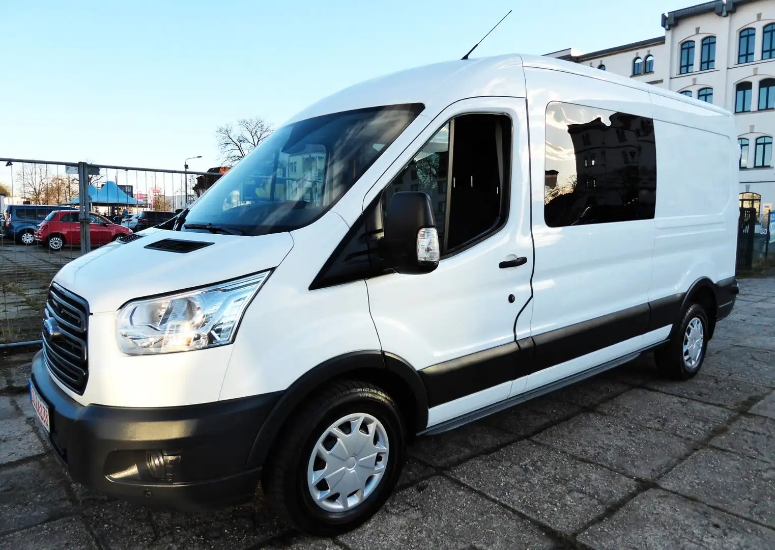 Ford Transit Mixto L3H2 4x4, Navi, PDC, 6-sitzer, Eu6 Blanco - 1