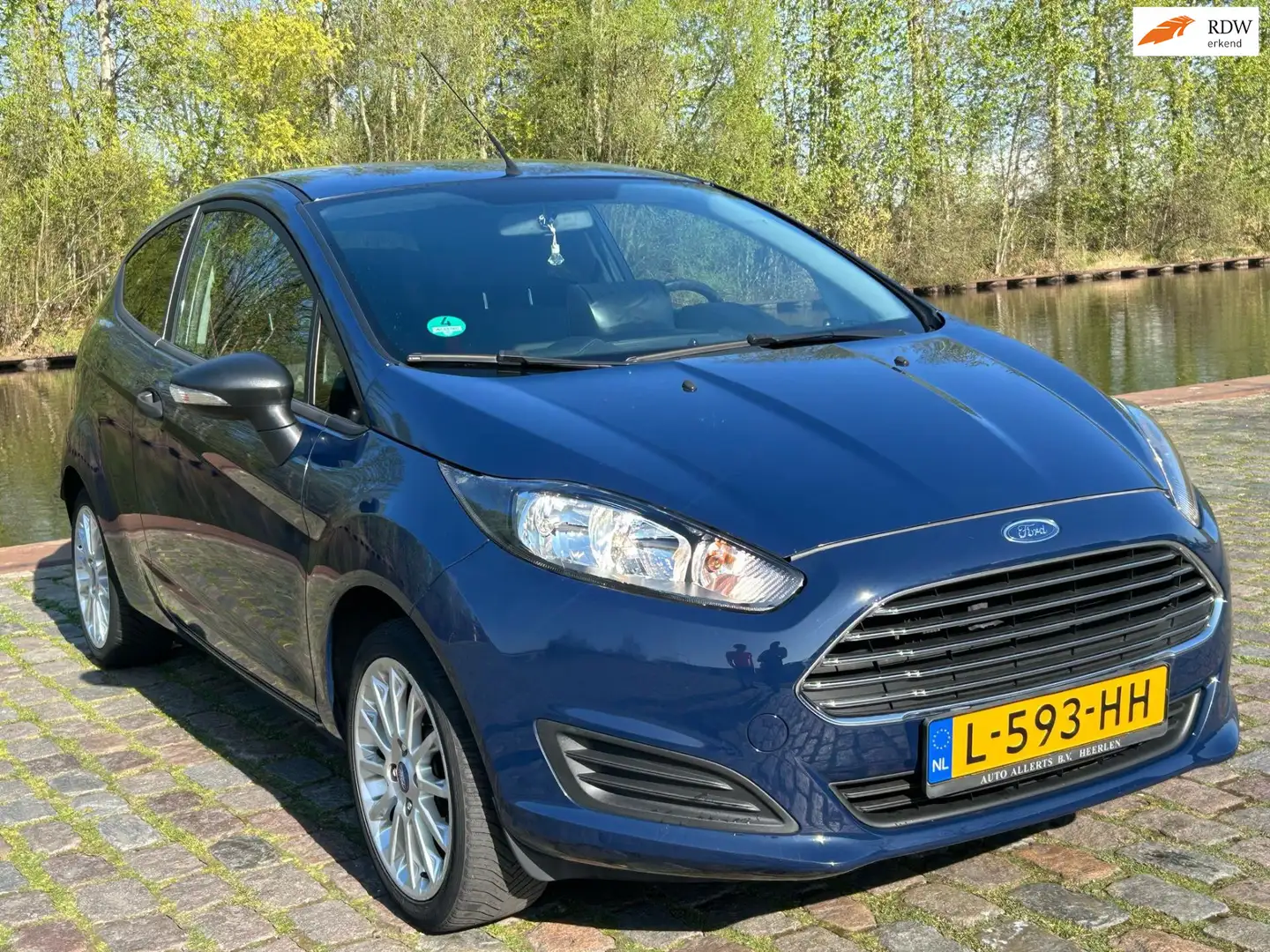 Ford Fiesta 1.25 1e eigenaar dealer onderhouden elektrische ra Bleu - 1