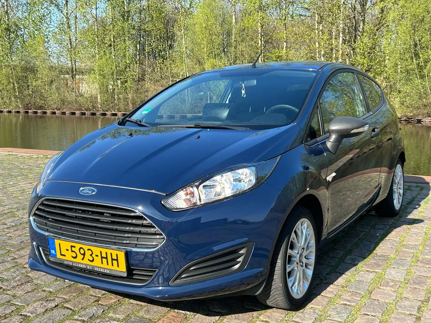 Ford Fiesta 1.25 1e eigenaar dealer onderhouden elektrische ra Bleu - 2