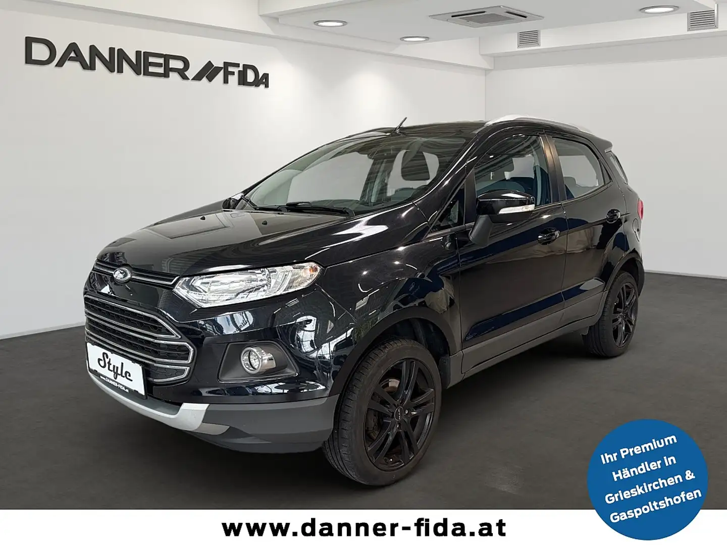 Ford EcoSport 1,5 TDCi 90PS Titanium Schwarz - 1