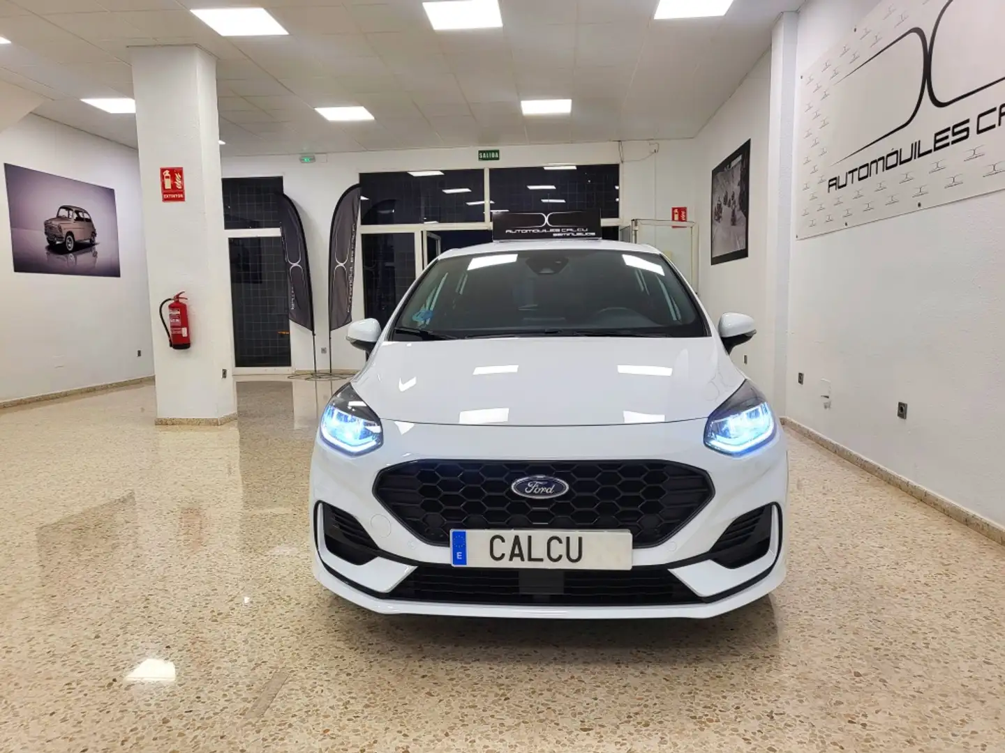 Ford Fiesta 1.0 EcoBoost MHEV ST Line 125 Weiß - 2