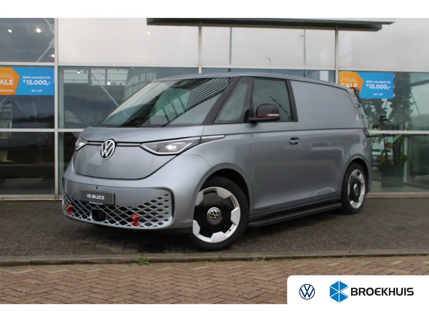 Volkswagen ID. Buzz Cargo Bulli Edition 4MOTION | 340 pk | 79 kWh | 360° Cam Gris - 1
