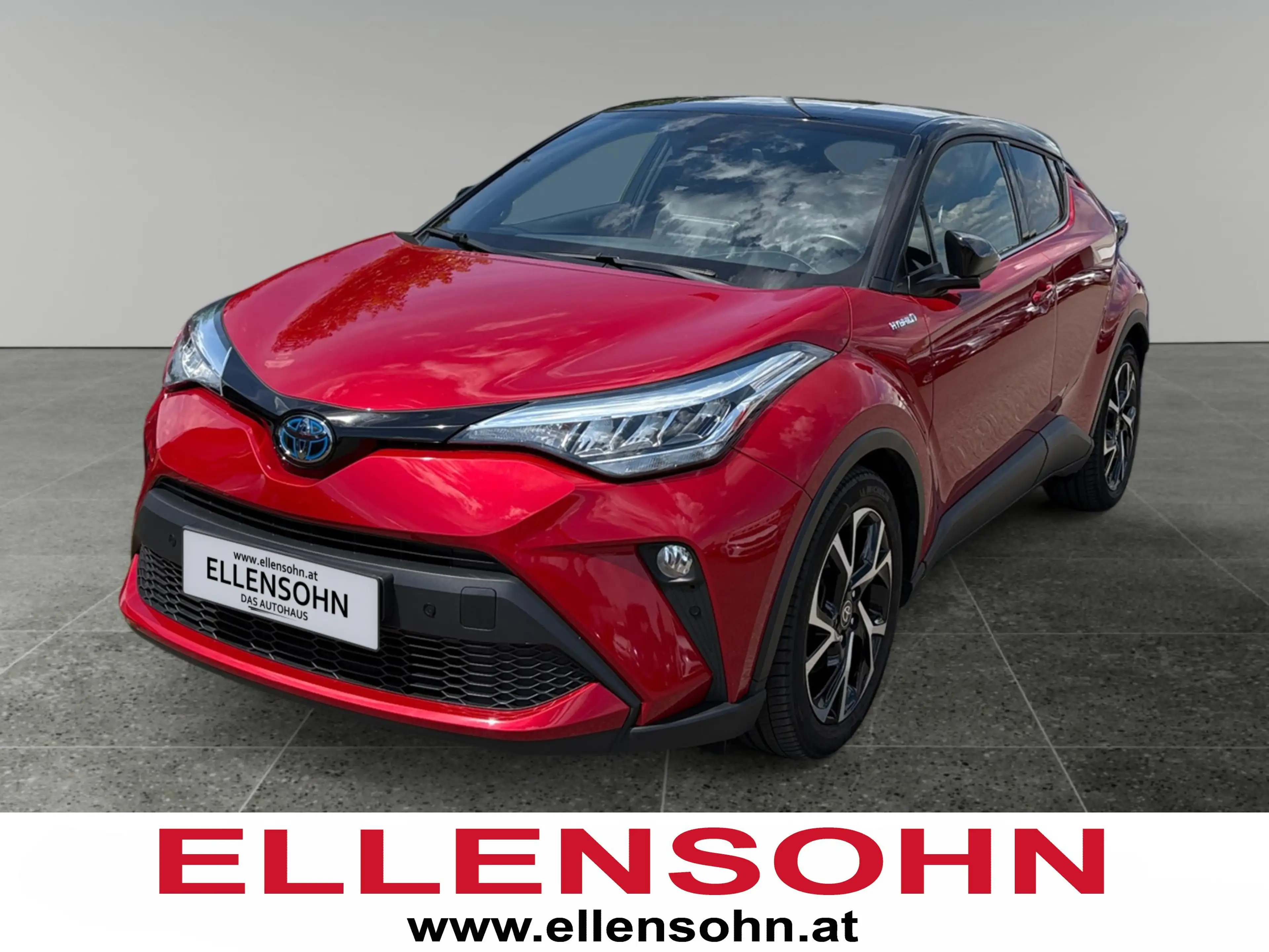 Toyota C-HR 1,8 l Hybrid 4x2, Club, CVT  8-fach bereift!