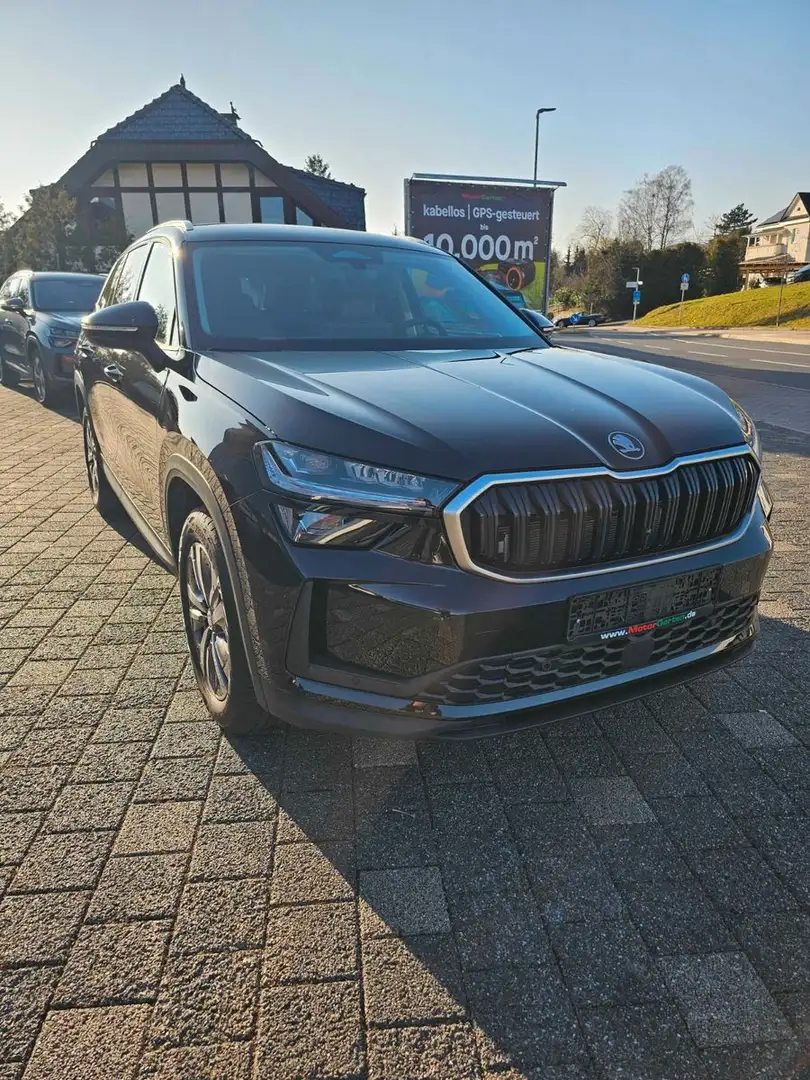 Skoda Kodiaq 2.0 TDI 4x4, AHK, Leder,7S, 23% unter UPE Schwarz - 2