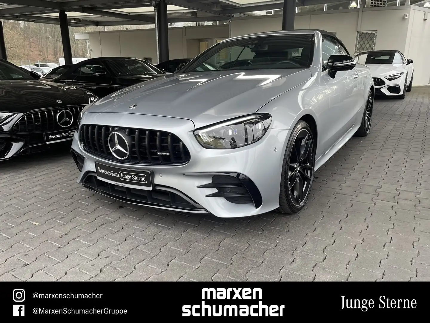 Mercedes-Benz E 53 AMG AMG E 53 4M+ Cabrio Burm+Standh.+Night+Memory Navi Stříbrná - 1