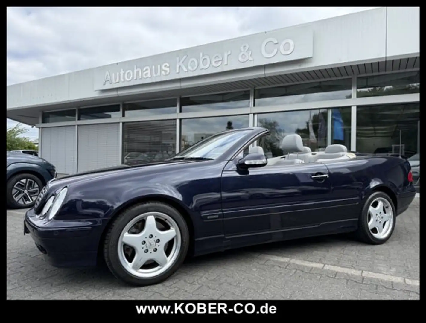 Mercedes-Benz CLK 430 Cabrio Leder Navi Blau - 1