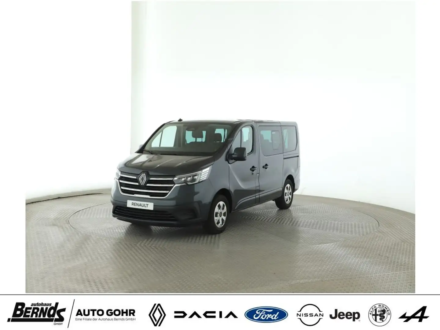Renault Trafic Blue dCi 150 Evolution 8-SITZER PDC R-KAMERA NAVI. Grijs - 1