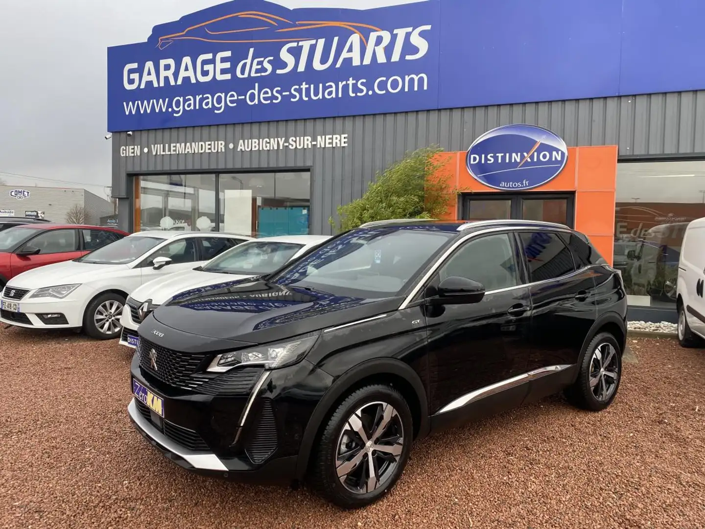 Peugeot 3008 1.2i  - 130 CH  II GT + GRIP CONTROL Noir - 1