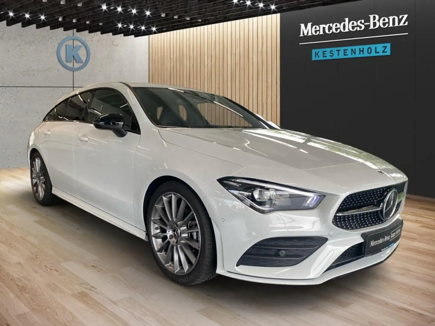 Mercedes-Benz CLA 200 d SB *AMG*NIGHT*AHK*KAMERA*SHZ*NAVI*DAB* Biały - 2