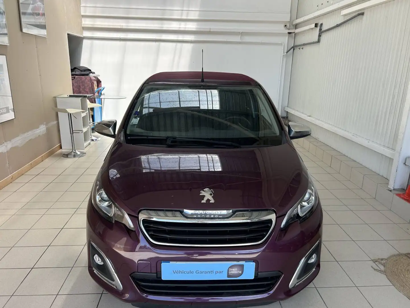 Peugeot 108 VTI 82 ALLURE TOP Bleu - 2
