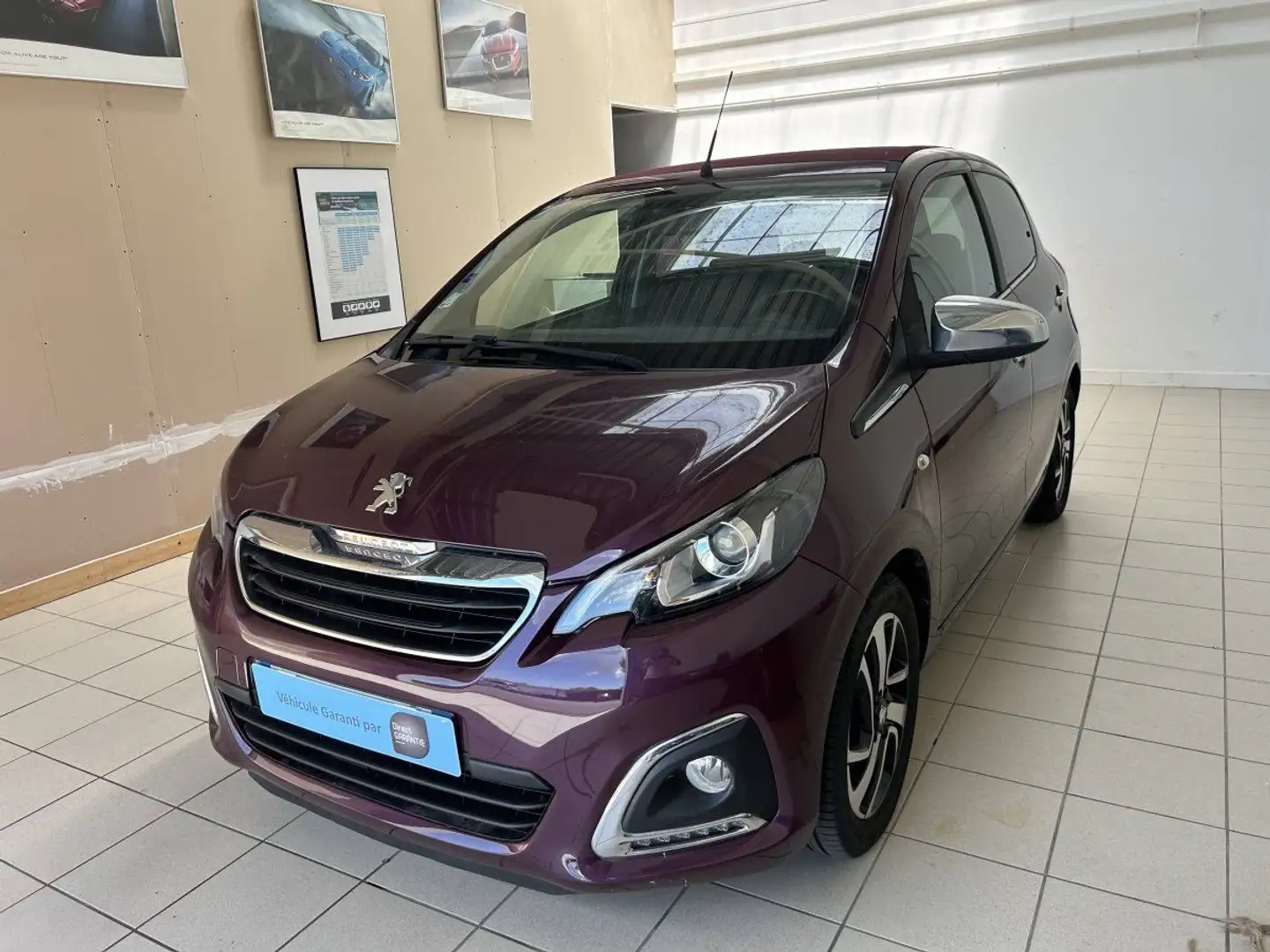 Peugeot 108 VTI 82 ALLURE TOP Bleu - 1