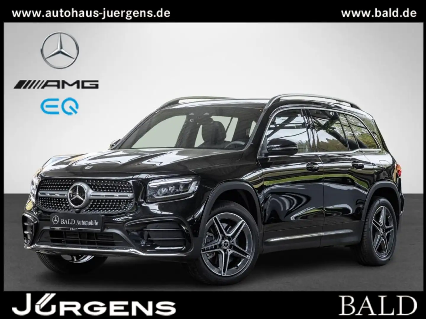 Mercedes-Benz GLB 220 4M AMG/LED/Pano/AHK/Cam/Amb/Easy-P/19" Czarny - 1