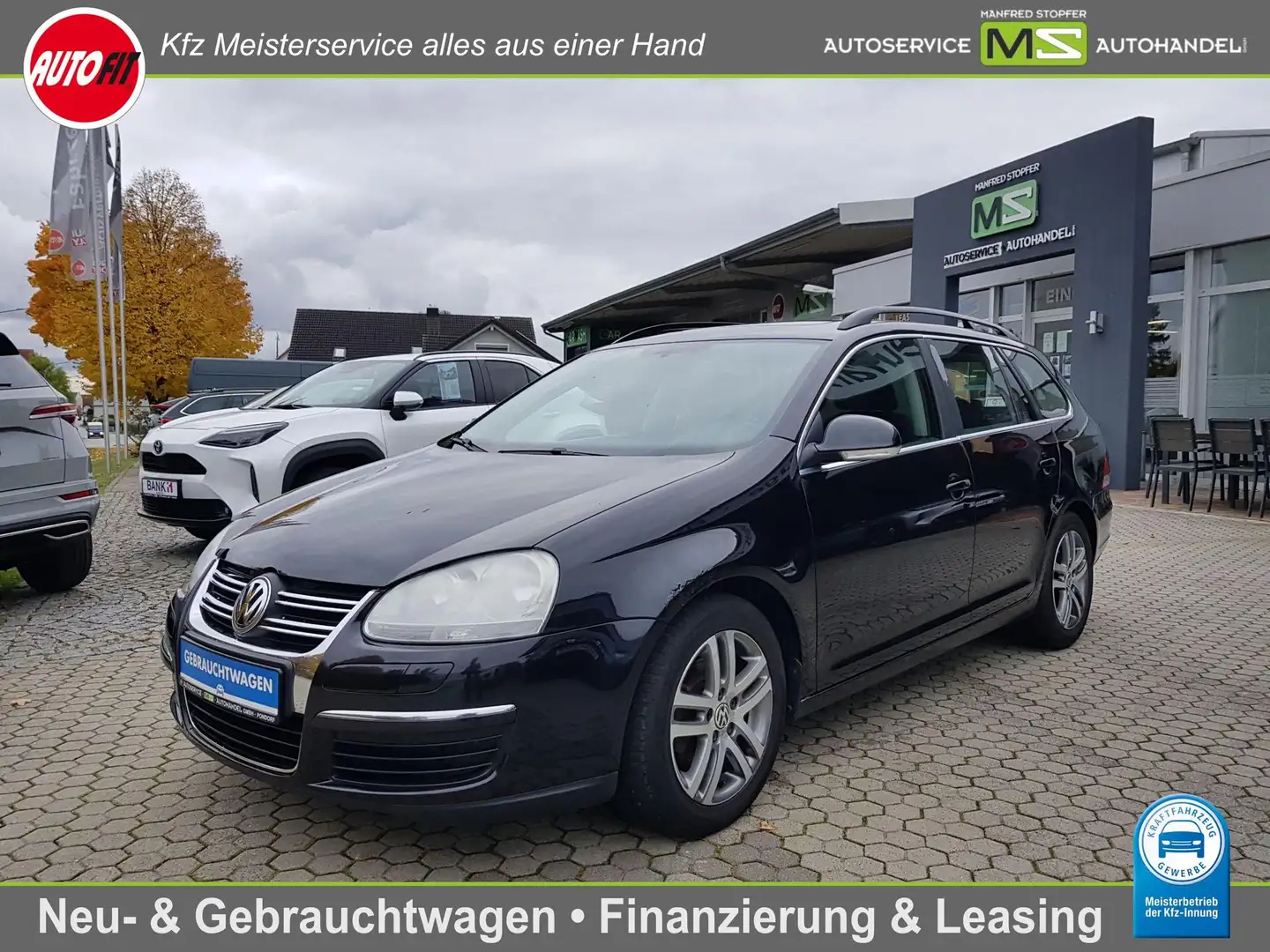 Volkswagen Golf Variant V 2.0 TDI Sportline DPF+AHK+ALU+KLIMAAUTOM+PANODAC Schwarz - 1