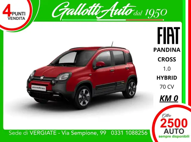 Fiat Panda CROSS 1.0 hybrid 70cv 5p.ti