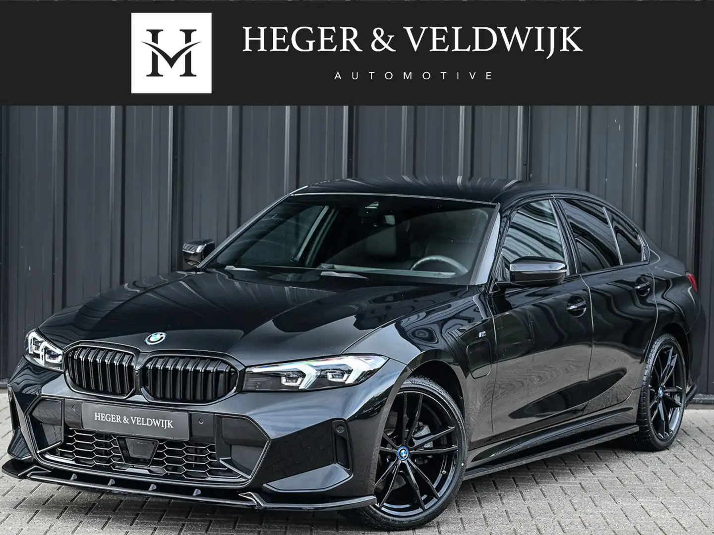 BMW 330 3-serie 330e | M-SPORT | SPORT SEATS | FULL STYLIN Noir - 1