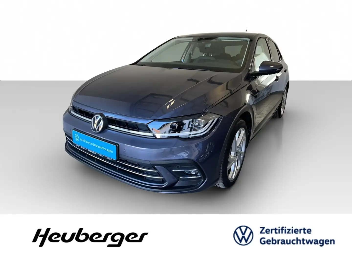 Volkswagen Polo 1.0 TSI DSG Style, R.Kam., Navi, AHK, ACC Grau - 1
