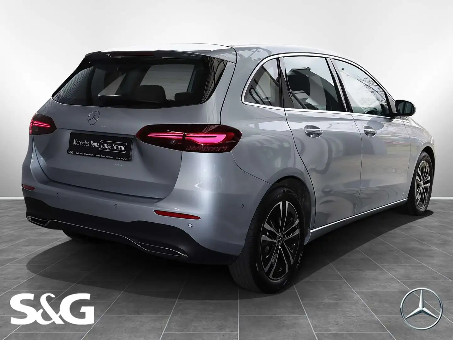 Mercedes-Benz B 180 Progressive AHK+LED+KAMERA+17 ZOLL+NAVI Silber - 2