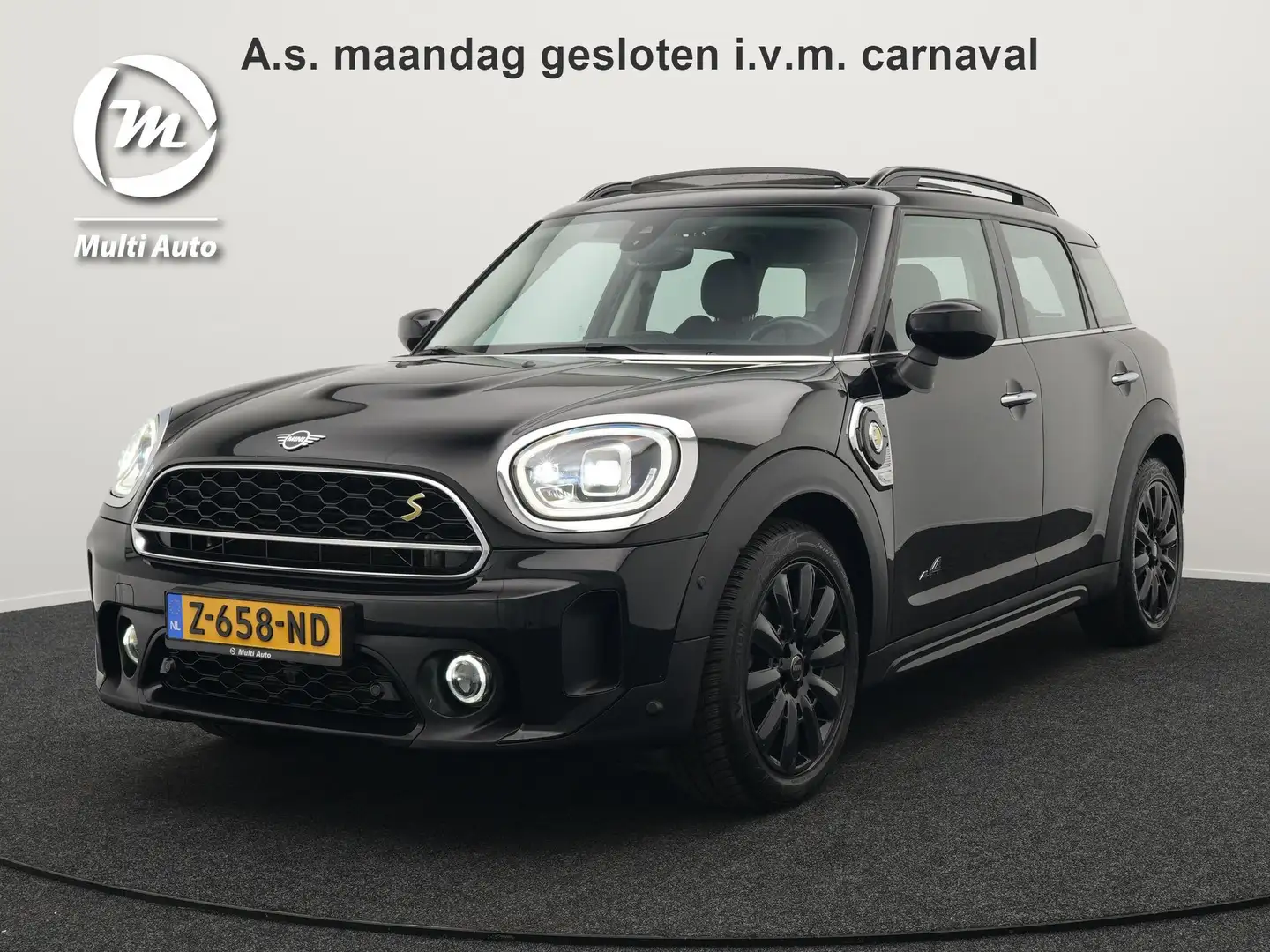 MINI Cooper SE Countryman Mini 2.0 ALL4 Chili Plug in Hybrid 222pk PHEV | Pa Noir - 1