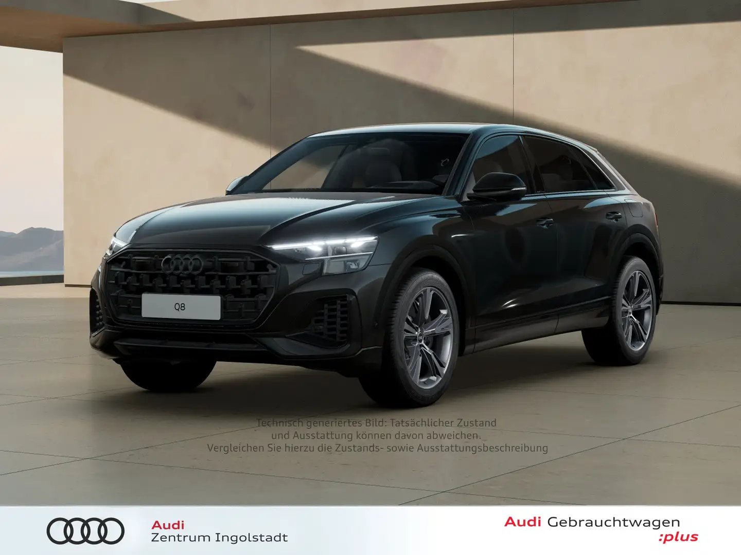Audi Q8 55 TFSI e qu MATRIX Luft AHK ACC HuD 21" Kam. Schwarz - 2