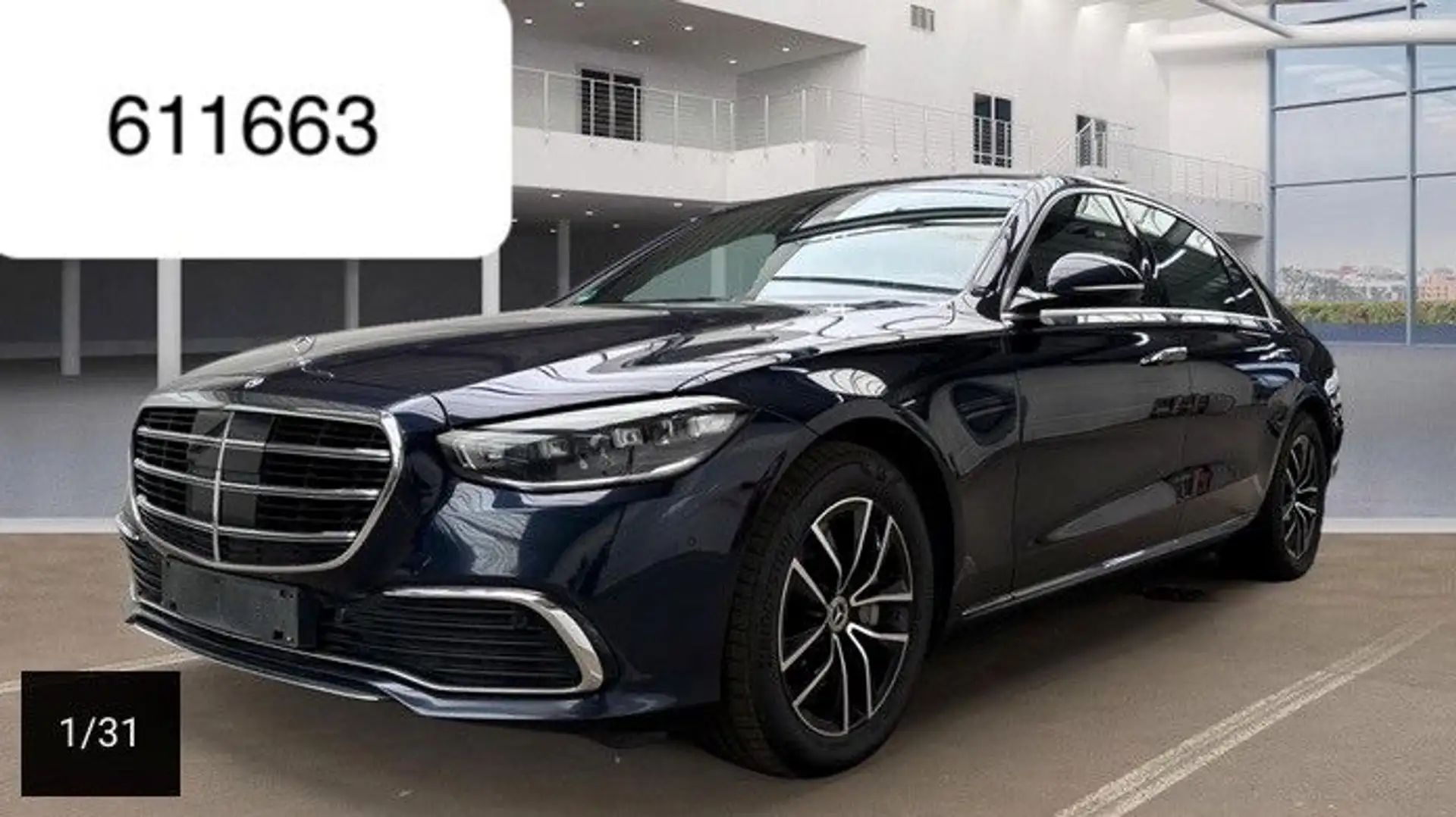 Mercedes-Benz S 400 4M Lang ChauffeurP Nappa Keyless Airmatic Bleu - 1