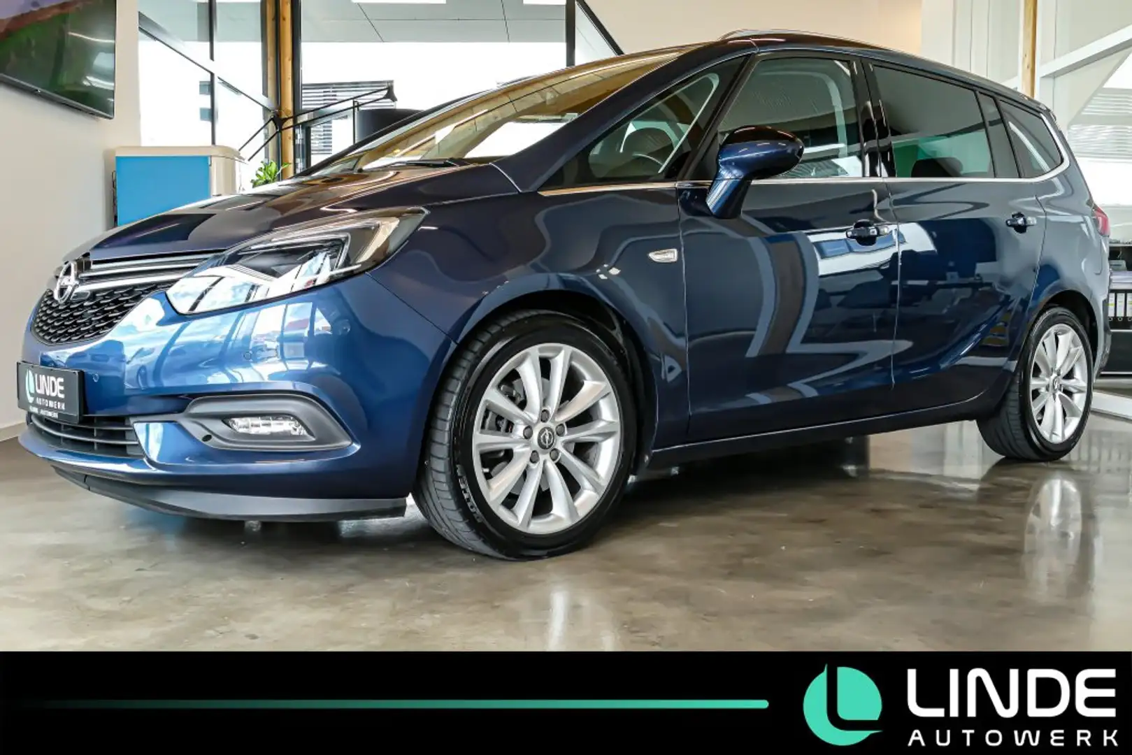 Opel Zafira Innovation |NAVI|LED|R.KAMERA|AHK|18 ALU Bleu - 1