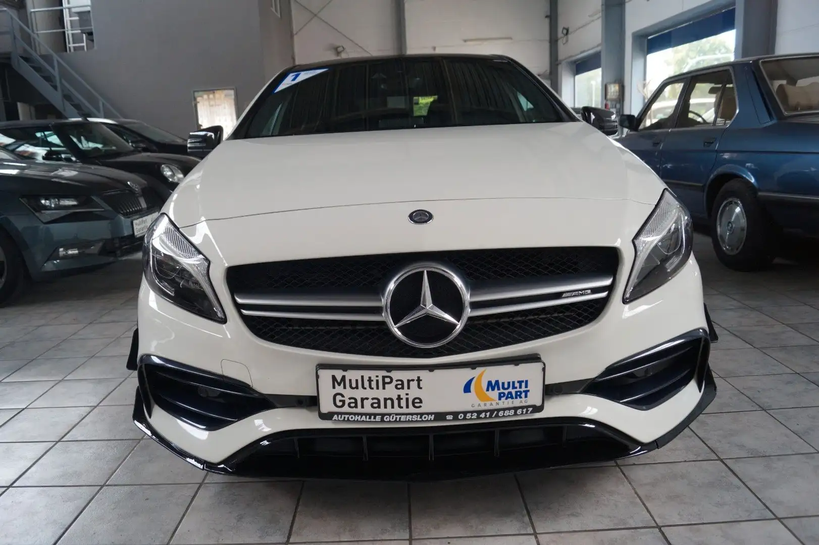 Mercedes-Benz A 45 AMG 4Matic *LEDER*LED*KAMERA*NAVI* Blanc - 2