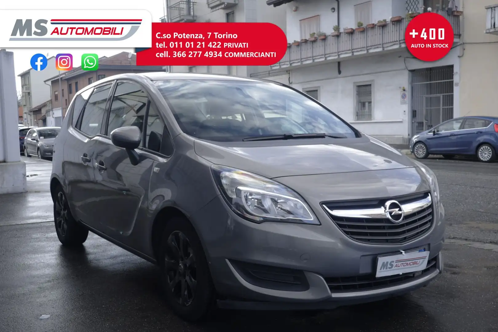 Opel Meriva Opel Meriva 1.4 T 120CV GPL TECH Cosmo Unicopropr Gris - 1