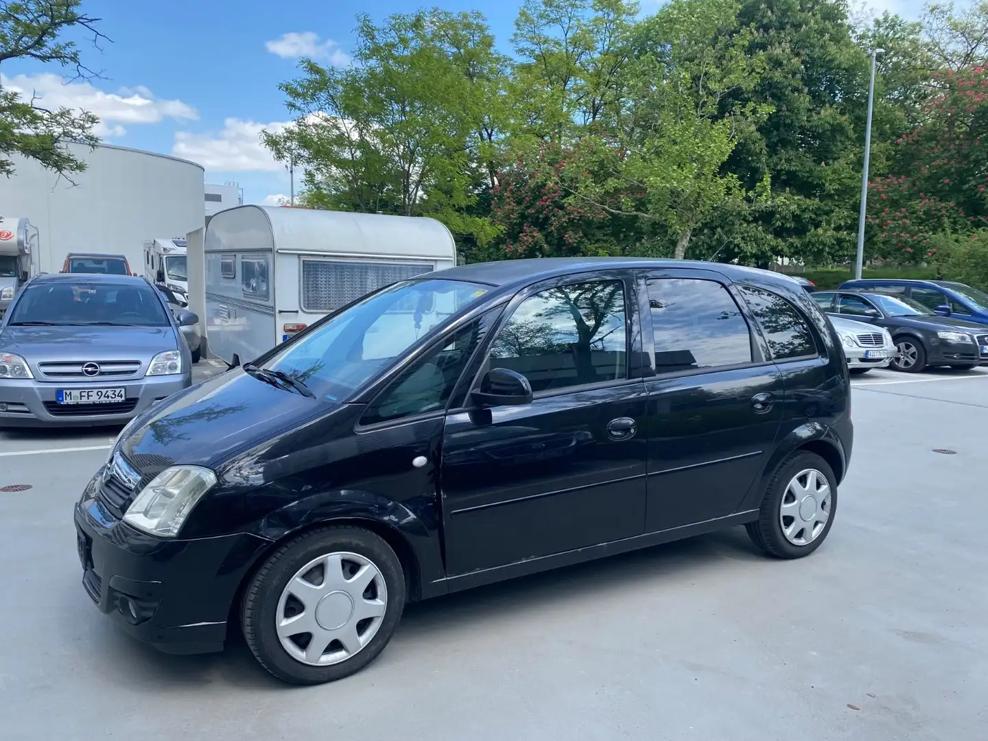 Opel Meriva 1.6 Klima Euro 4 tel 01708044052 Schwarz - 1