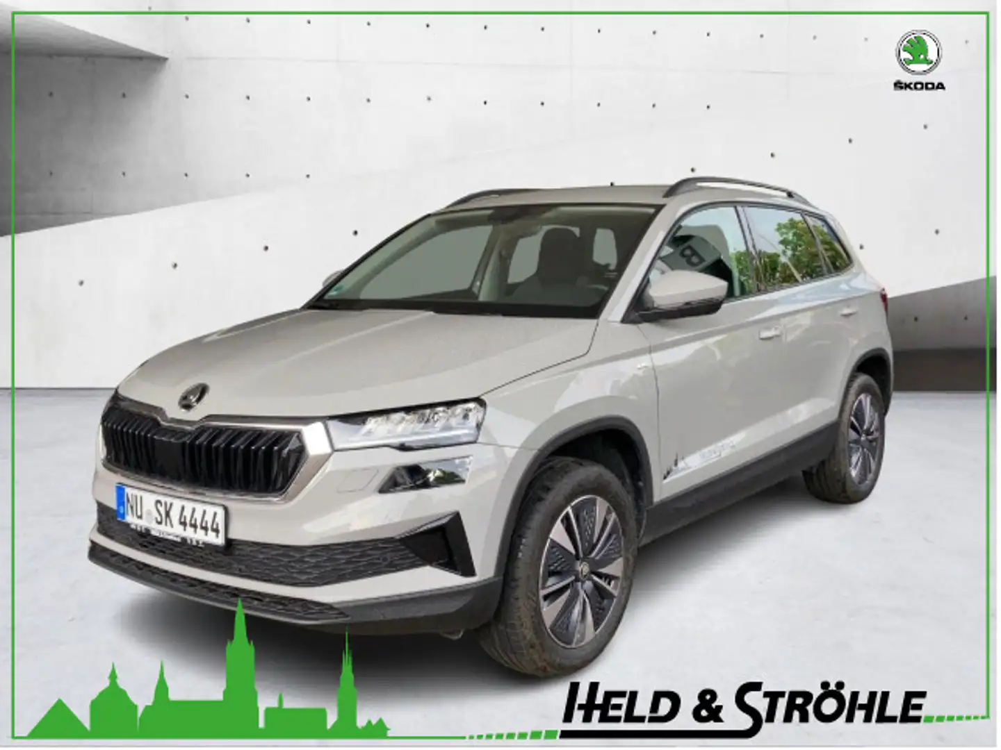 Skoda Karoq Ambition Tour 2.0 TDI 4x4 NAV LED R-KAM Grau - 1