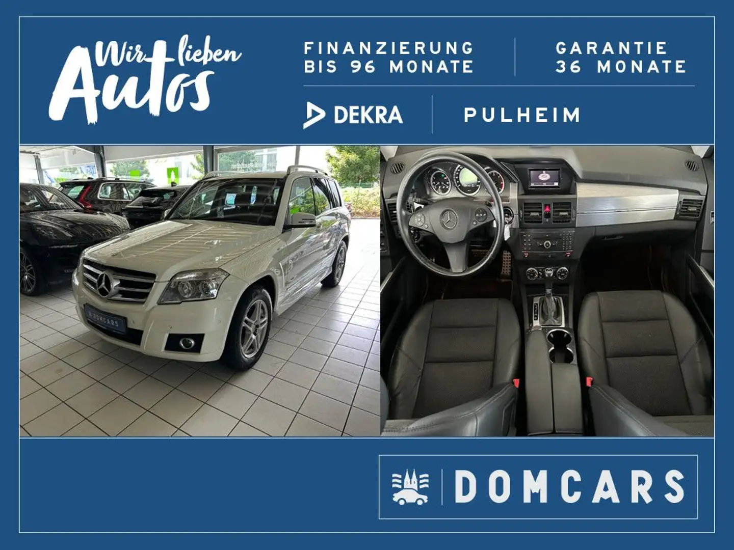 Mercedes-Benz GLK 220 CDI BlueEfficiency Sport Edition/AHK/ALU Blanc - 1