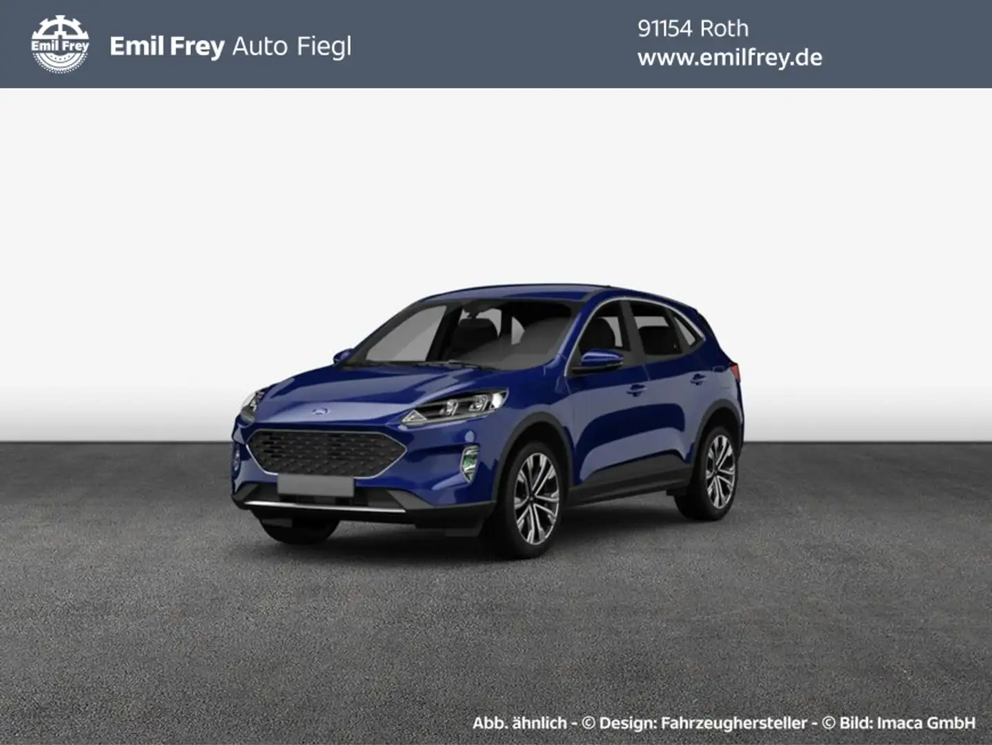 Ford Kuga 2.0 EcoBlue Aut. ST-LINE X Blau - 1