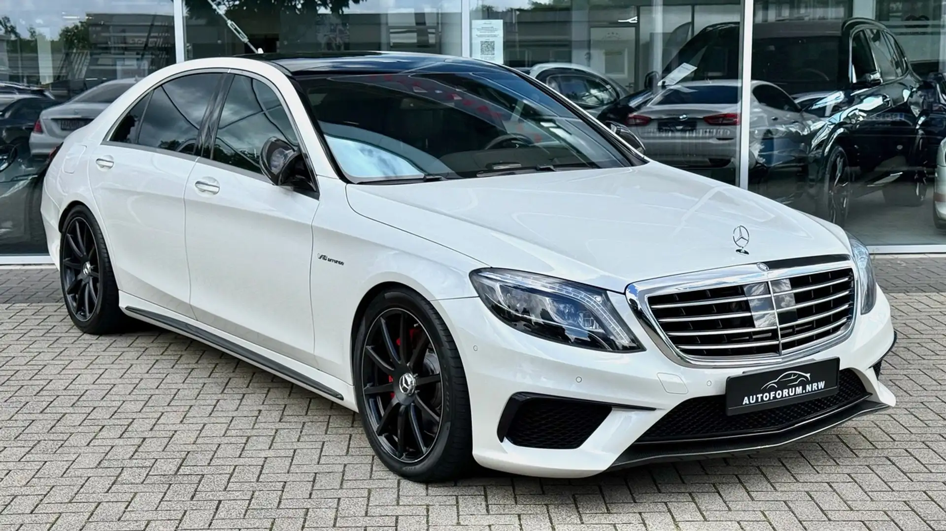 Mercedes-Benz S 63 AMG V8 4Matic L - 1. Hand*Burmester*Headup*Chauffeur Weiß - 1