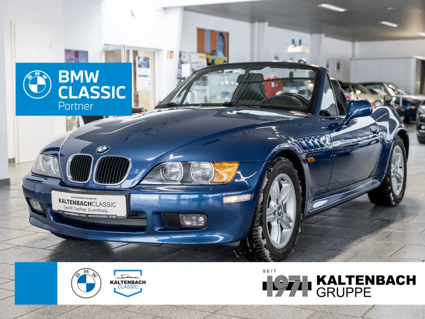 BMW Z3 1.8 Roadster LEDER SITZHEIZUNG Bleu - 1