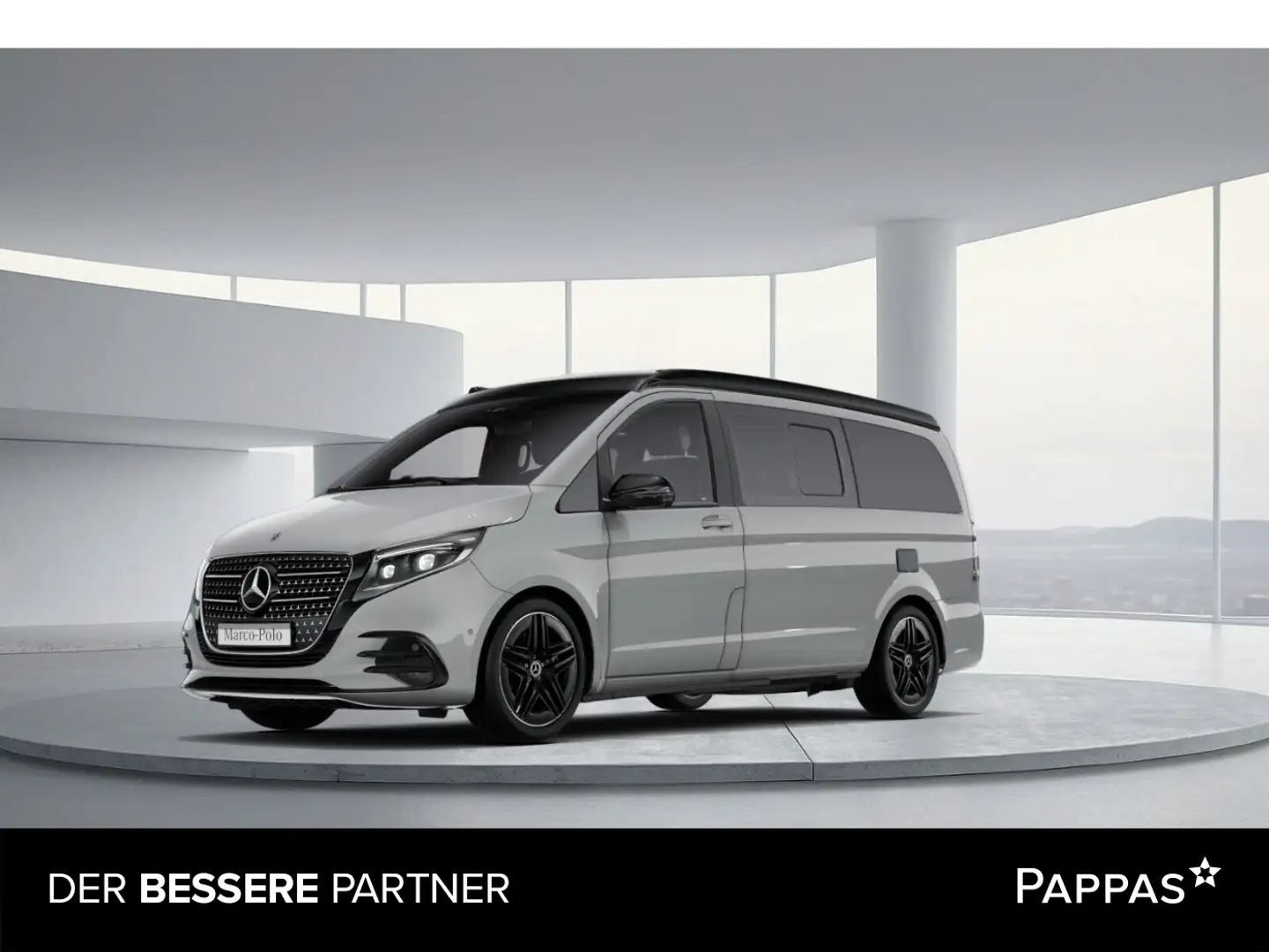Mercedes-Benz Marco Polo 300 d 4MATIC AHK 2,5t Airm Distr Navi Grau - 1
